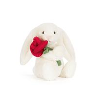 Bunny with rose 