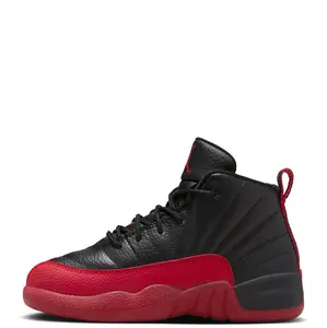 Little Kid's Jordan 12 Retro "Flu Game"  Black/Varsity Red (151186 002)