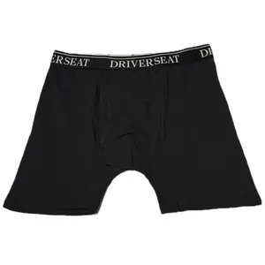 Essential Cotton Wicking Boxer Brief - Black