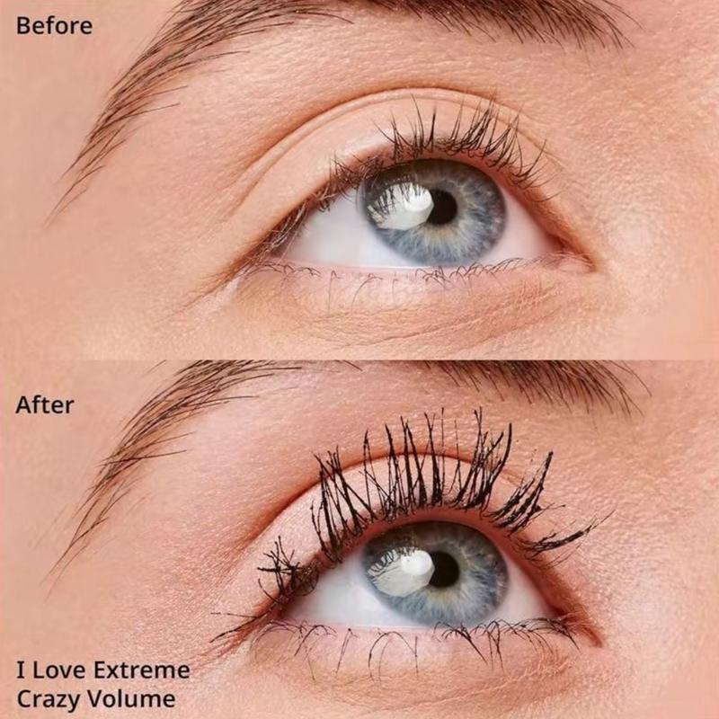 essence | I Love Extreme Volume Mascara Crazy Volume | Paraben Free | Cruelty Free I Black (Pack of 1, Crazy Volume)