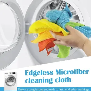 Reusable Microfiber Cloth, Eco-Friendly and Cost-Effective, No Shedding, Scratch-Free, Ideal for Glass, Stainless Steel, Precision Surfaces