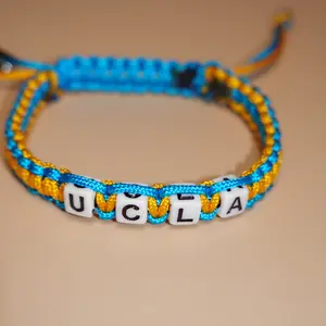 Custom College Bracelet – School Colors Bracelet | Class of 2026 Gift