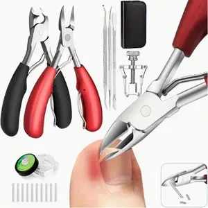 8pcs Stainless Steel Nail Care Tools, Nail Clippers, Cuticle Pliers, Beauty Tools, Durable, Nail Clippers, Ultra-sharp Curved Blades, Manicure Tools