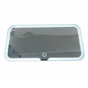 HOT sale Car Sun Visor Vanity Mirror, Rechargeable Car Makeup Mirror, Dimmable Touch Control Car Light Up Mirror, Universal Car Interior Mirror