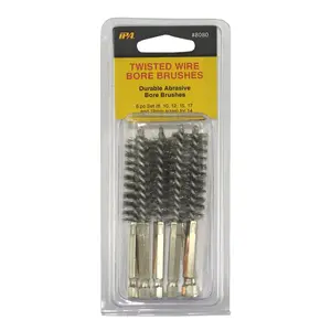 Stainless Steel Twisted Wire Bore Brushes