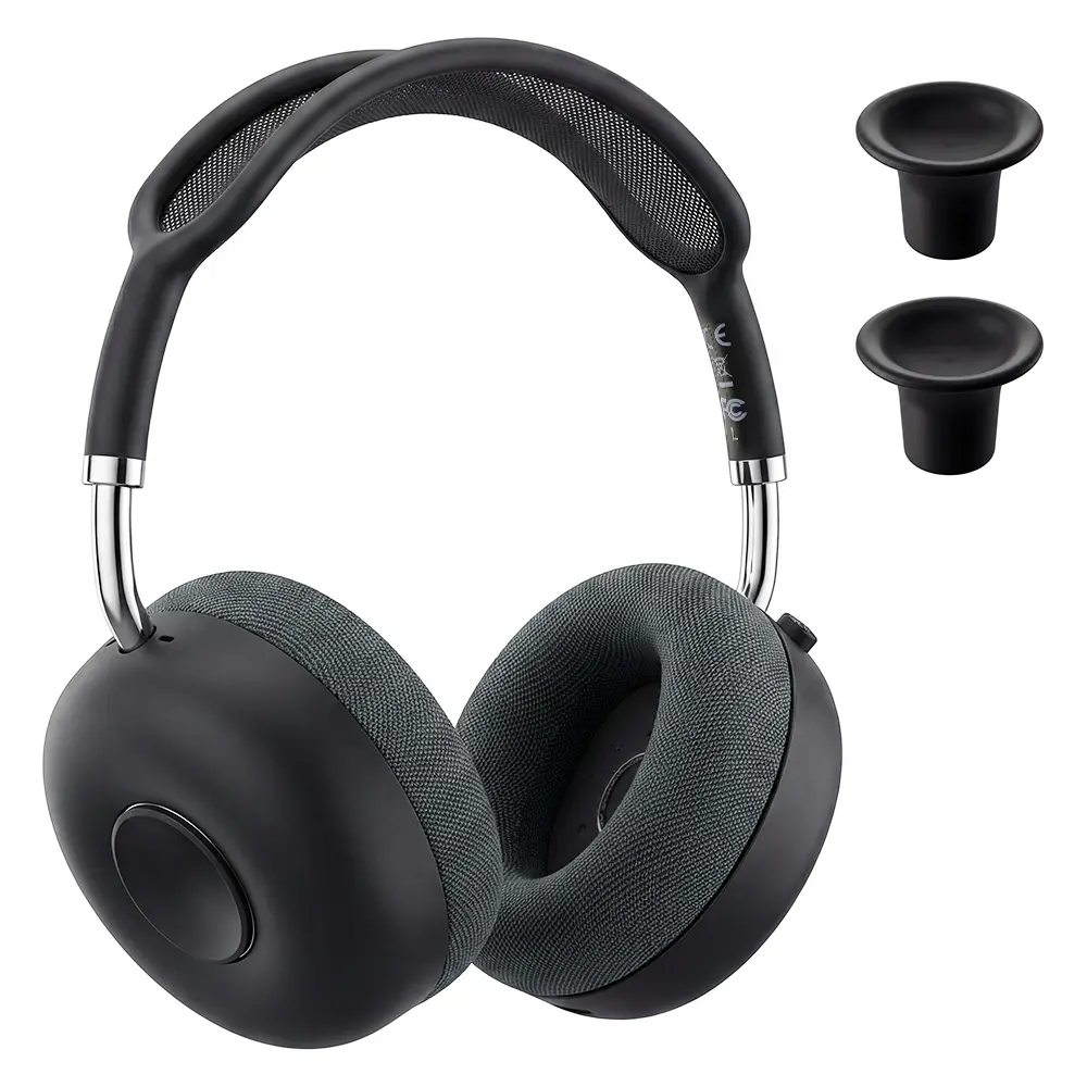 Wireless Bluetooth Over-Ear Headphones, Active Noise Cancelling, Enhanced Deep Bass, 30H Playtime, Soft Memory Foam Earpads, Foldable Lightweight Headset for iOS Android PC