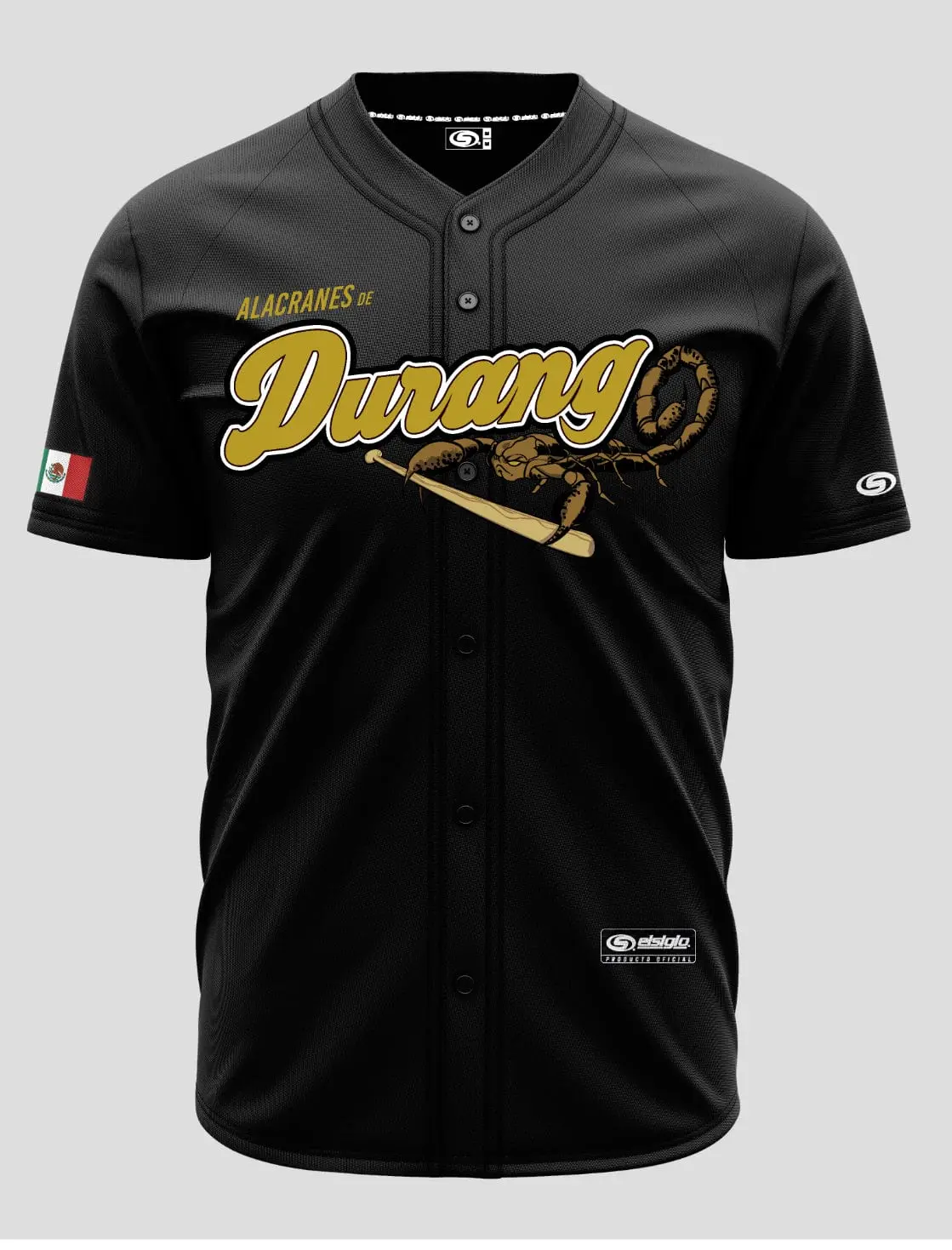 (BLACK) LOS Alacranes De Durango Jersey, Mexico Baseball Jersey Hot For Sport, Baseball Gift For Fans