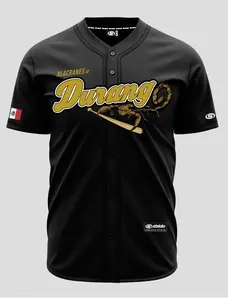 (BLACK) LOS Alacranes De Durango Jersey, Mexico Baseball Jersey Hot For Sport, Baseball Gift For Fans