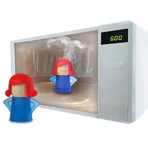 1pc Angry Mama Microwave Cleaner, Angry Mom Microwave Oven Steam Cleaner And Disinfects With Vinegar And Water For Kitchens, Steamer Cleaning Equipment Easily Cleans The Crud In Minutes, Kitchen Cleaning Supplies