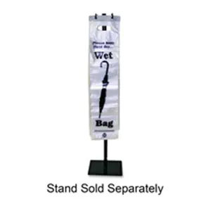 Tatco  Wet Umbrella Bags- Recyclable- 1000-BG- Clear-Black