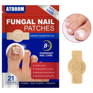 Fungal Nail Patches for Toenail Fungus Treatment - Extra Strong Nail Repair Patches for Damaged and Discolored Nails, Antifungal Nail Care Patches, Daily Use Nail Repair Kit for Men and Women, Suitable for Daily Use and Wet Environments