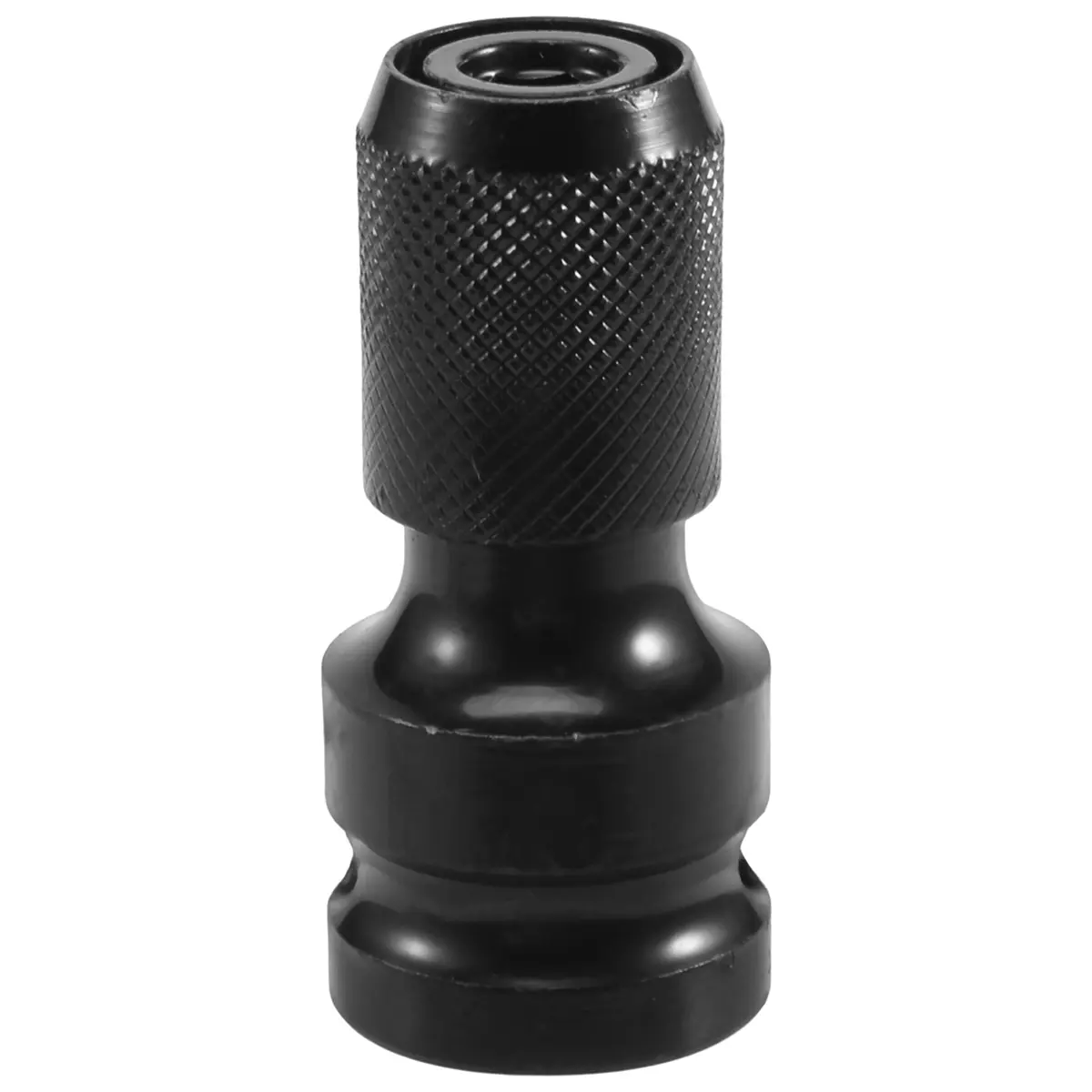 Heavy Duty Steel Impact Socket Adapter Set, 1/2 in Square-to-Hex to 1/4 in Hex Ratchet Drive Converter, Durable Multifunctional Wrench Accessory for Household Appliance Parts Maintenance, High Torque Tool