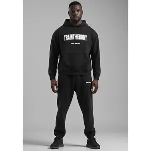 TTBTTM Luxe Heavyweight Sweatsuit (Black/Ivory)