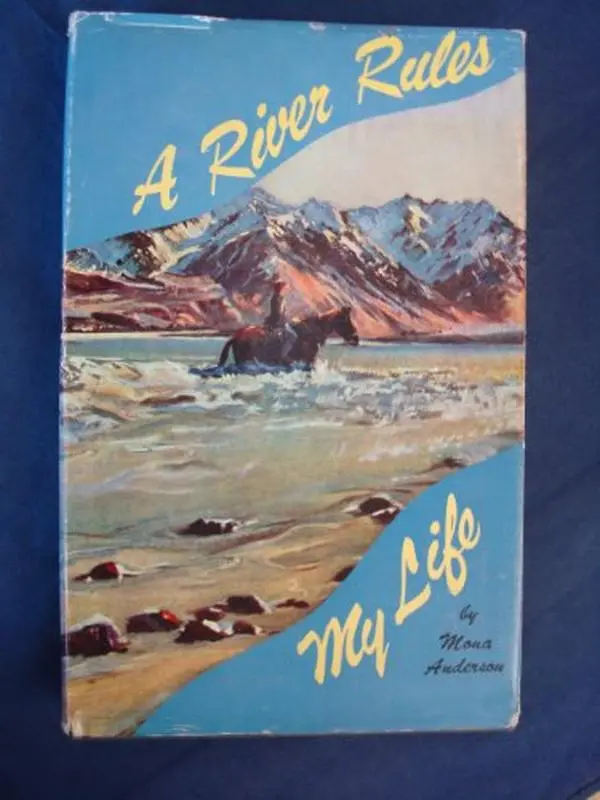 USED-A River Rules My Life by Mona Anderson (Hardcover)