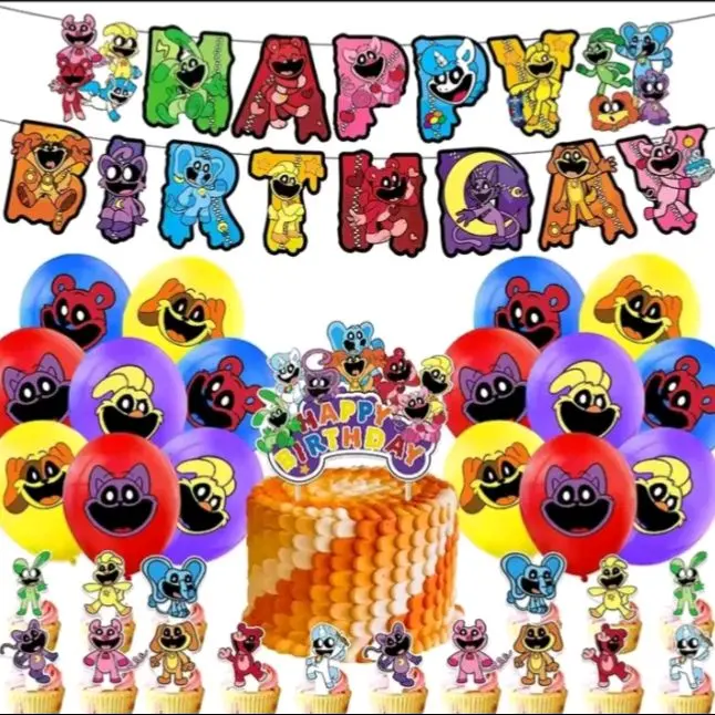 SMILING CRITTERS BALLOONS PARTY DECOR SMILING CRITTERS BALLOONS PARTY DECOR