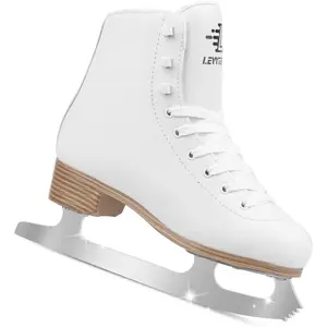 Women's Girls Figure Ice Skates Youth Figure Skating Shoes with Size Expansion Comfortable Durable Safe for Indoor Outdoor Sizes 5 6 7 8 9 10