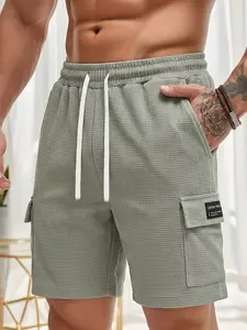 Summer New Men's Casual Velvet Pants, Fashion Trendy Style, Youth Boys' Clothing, Daily Wear, Stylish for Everyday Use