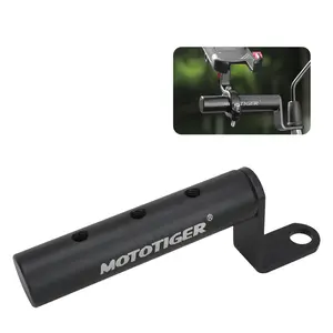 Lengthening Extender Bracket Rearview Mirror Mount Universal for Motorcycle Scooter Bike Vehicle Support Mobile Phone Holder Spotlight Motorcycle Accessories