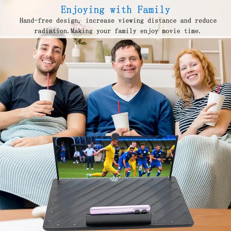 Mobile screen amplifier ultra clear blue light eye protection large screen folding portable drama tracking tool online course live broadcast projection magnifying glass