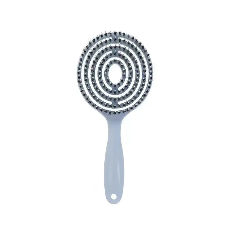 Easy Haircut Comb Hollow Massage Multicolor Hollow Circular Hair Brush - Scalp Massage & Detangling Comb Anti Tangle Brush for Smooth Hair Styling Detangler Brush Detangling Hairbrush Haircare Brush