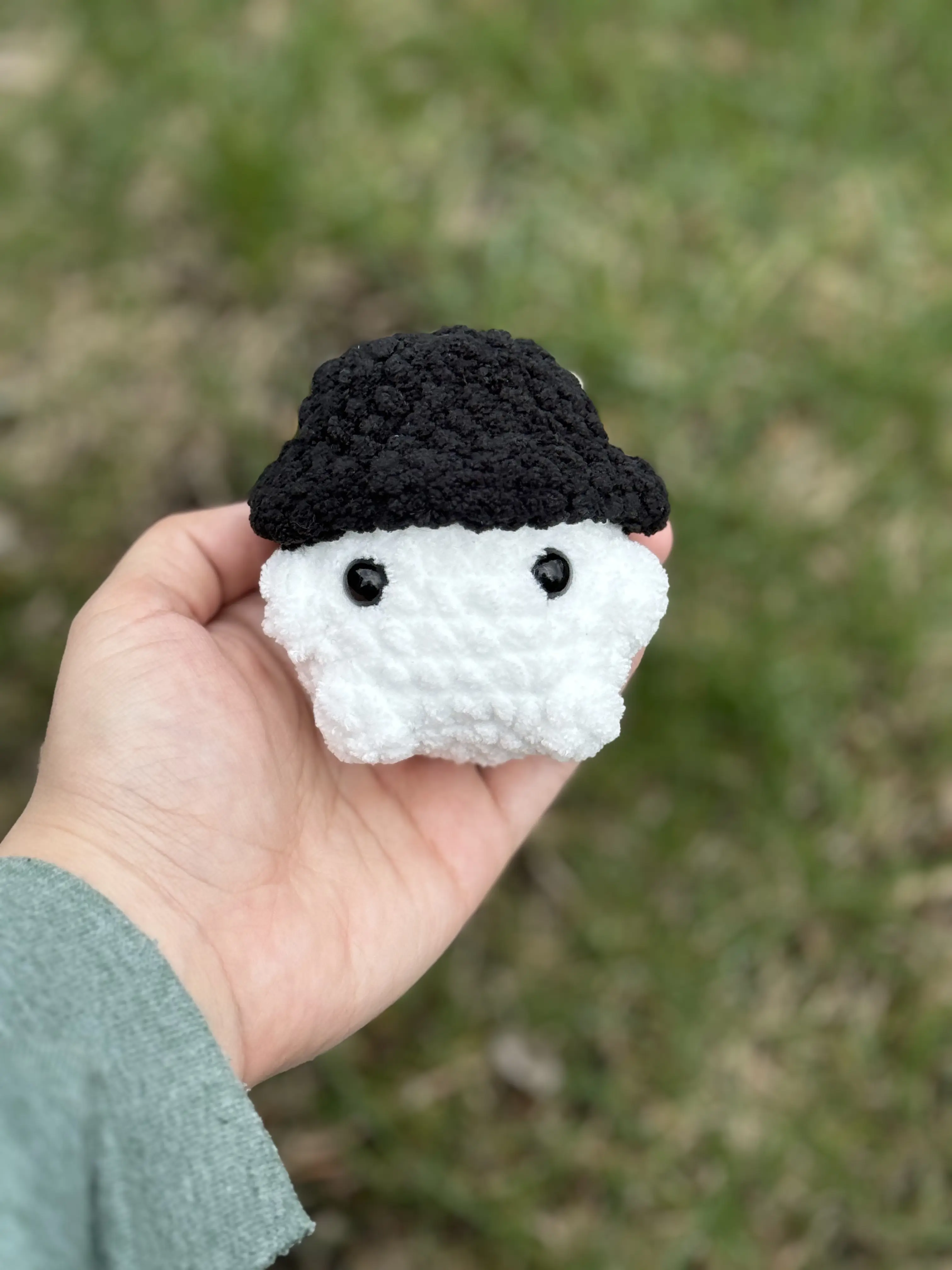 Handmade Crochet Mushroom Stuffed Toy - Cute Plush Collectible for Kids, Toys & Hobbies Item