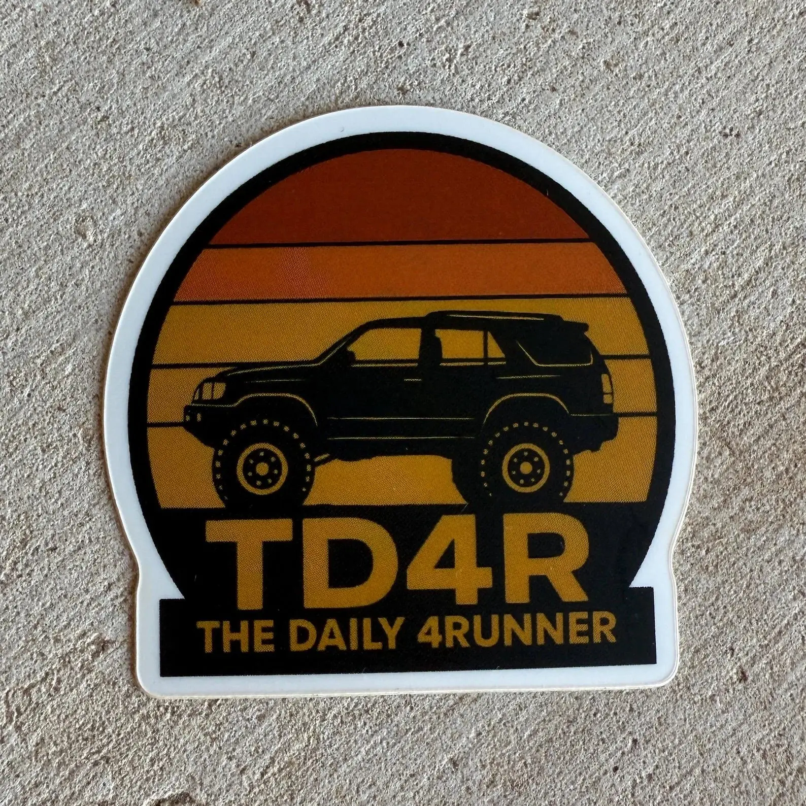 The Daily 4Runner Heritage 3rd Gen Sticker