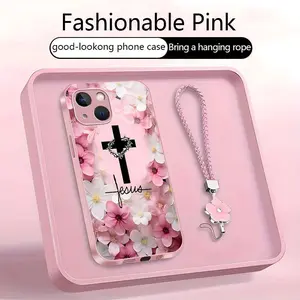 Suitable for [iPhone 15 Plus] Women's high-end phone case，A wide variety of patterns for you to choose from.This phone case prays for you，God will bless you and bring you good luck YM99