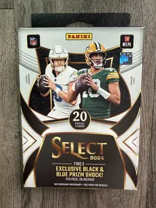 2024 Panini Select NFL Football Hanger Box Factory Sealed BLACK GOLD PRIZMS!