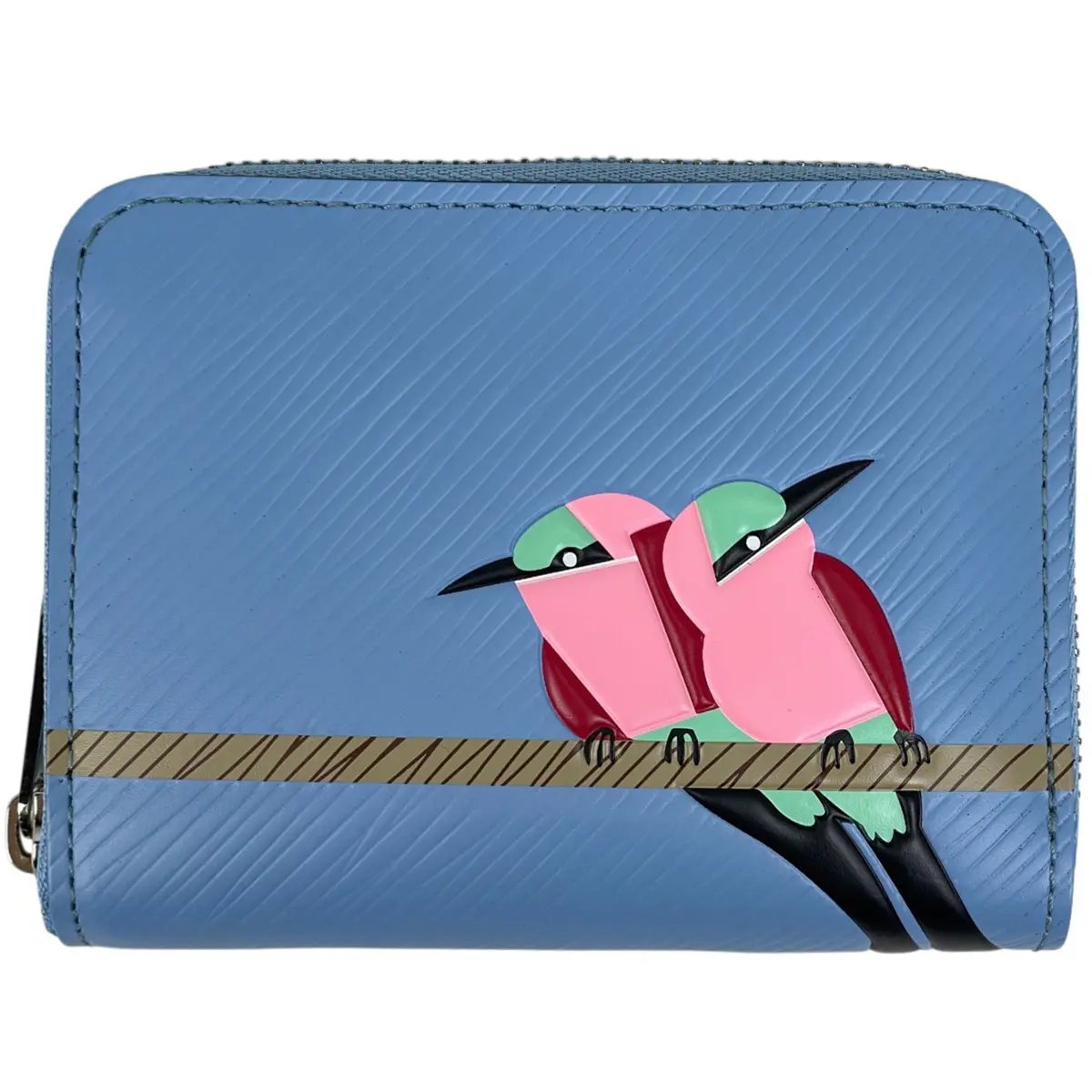 Pre-owned Louis Vuitton leather Clutches & Wristlets Zippy Coin Purse Early Bird Wallet 4000024251323