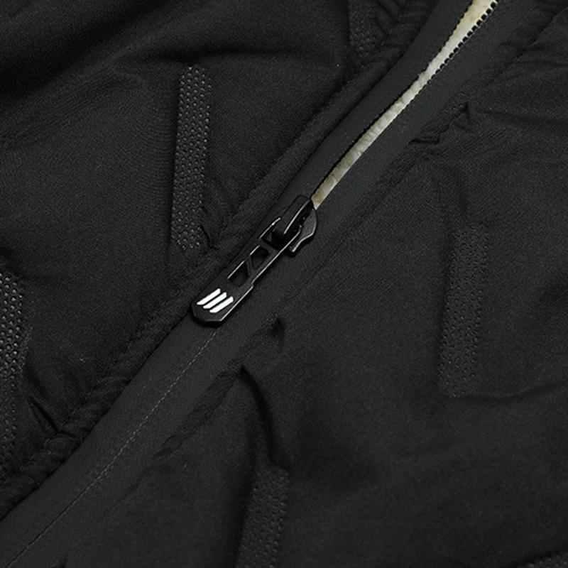 Men's Autumn Winter Fleece Lined Cotton Jacket Warm Padded Full Zip Soft Polyester Lining Zipper Pockets Suitable for Cold Weather Machine Washable Regular Fit Men's Casual Fashion Coat