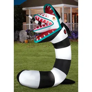 12FT Colossal Inflatable Beetlejuice Sandworm Decoration