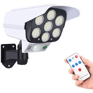 Solar Light Simulation Monitoring Light Camera Light Induction Road Light Lighting Waterproof Home Outdoor Garden Wall Light