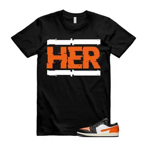 1 Alternate Low Shattered Backboard Black Starfish Orange White T Shirt Match HER