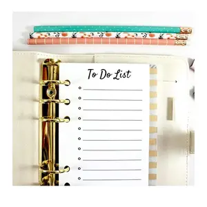 Personal Size To Do List Insert fits with Kate Spade Personal Planner, Filofax Personal, Color Crush Personal Size and Other Personal Size Planner