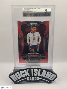 Jude Bellingham 2022 Panini Prizm #90 Red Road to Qatar /399 BGS 9
