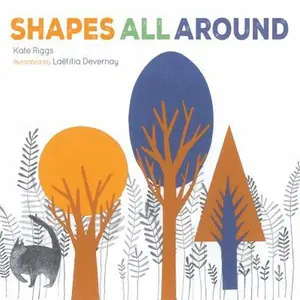 USED-Shapes All Around by Riggs, Kate (Board book)
