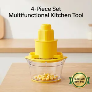 Corn Cob Kernel Stripper Tool
