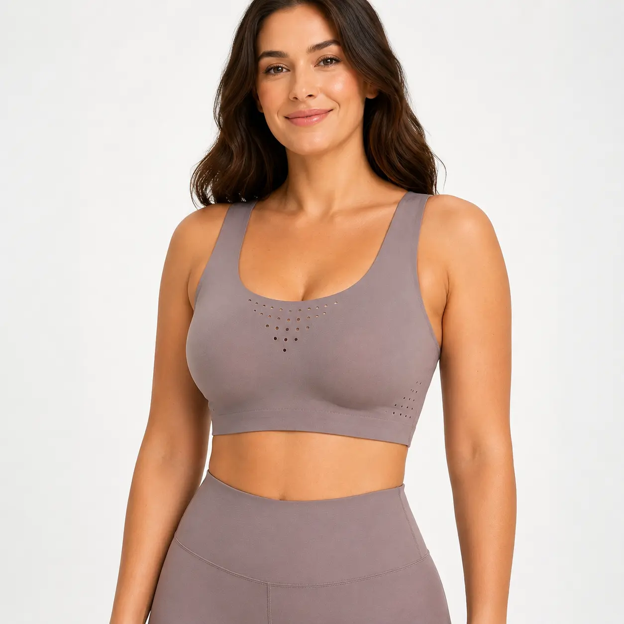 Plus Size Wireless Full Coverage Bra for Women, Breathable Support with Wide Adjustable Straps & Smoothing Back