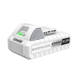 Snow Joe Lithium-ION Battery 2.0-Ah 24V | IONMAX Devices | Battery Management System | 3-Stage LED Display | 24VBAT-LTE CERTIFIED AUTHENTIC IONMAX 24-Volt*