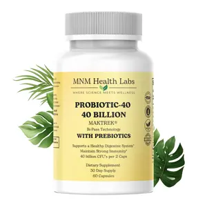 PROBIOTIC-40 BILLION SUPPLEMENT- Premium Nutritional Formula by MNM Health Labs