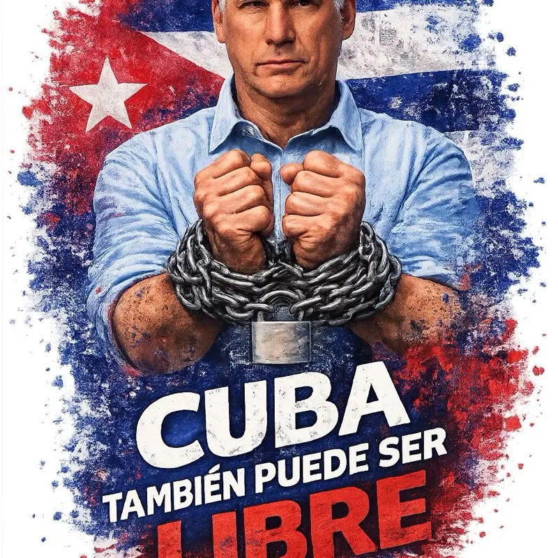 CUBA TAMBIÉN PUEDE SER LIBRE T SHIRT CUBA TAMBIÉN PUEDE SER LIBRE T SHIRT