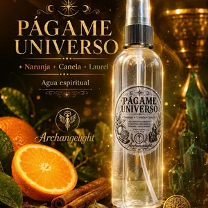 Págame Universo - spiritual water