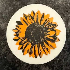 Sunflower Coaster set of 4