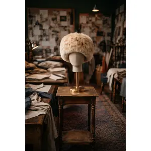 Anjelina Snow Leopard Faux Fur Hat PRE-ORDER