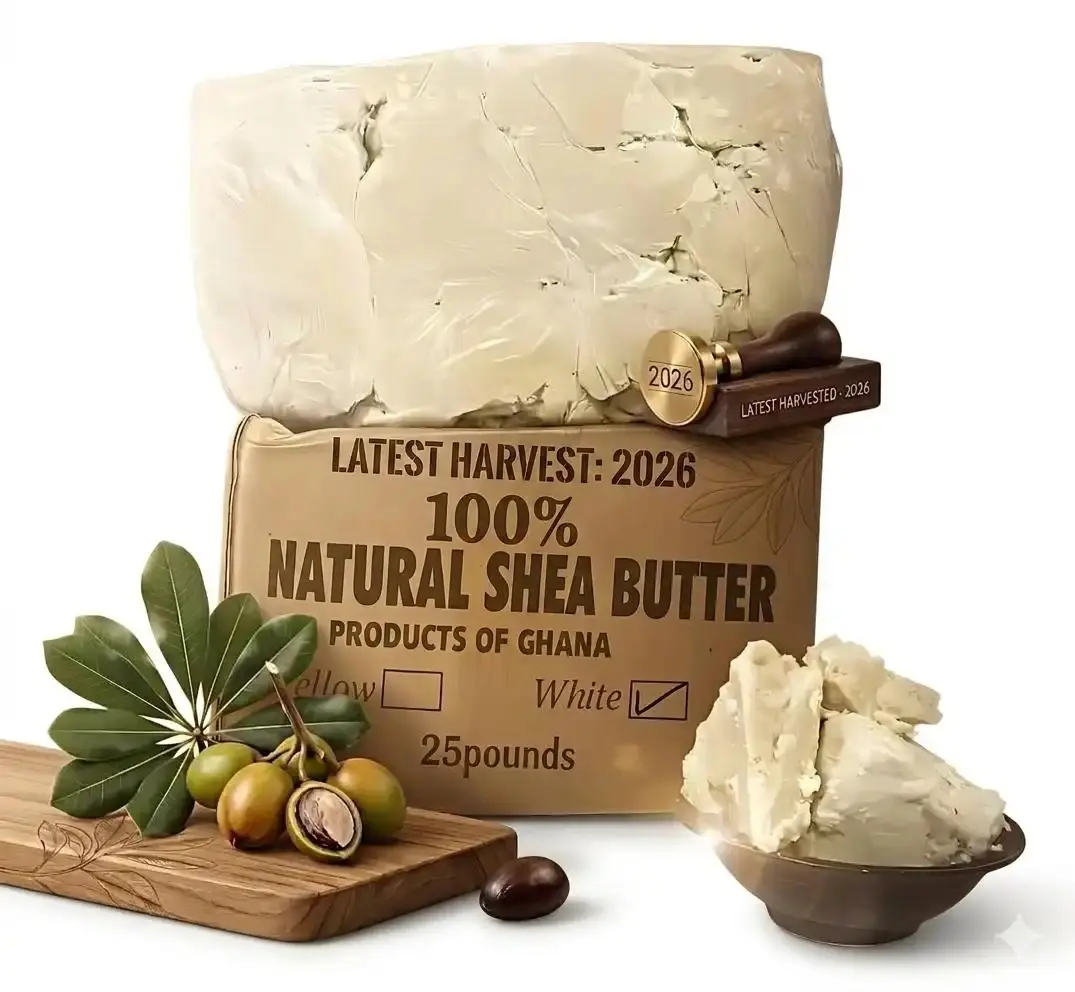 100% Pure Unrefined Raw African Shea Butter - Handcrafted Premium Ghanaian Body Care Base, Vegan & Organic Daily Moisturizer for Dry Skin, Face & Hands (16 oz)