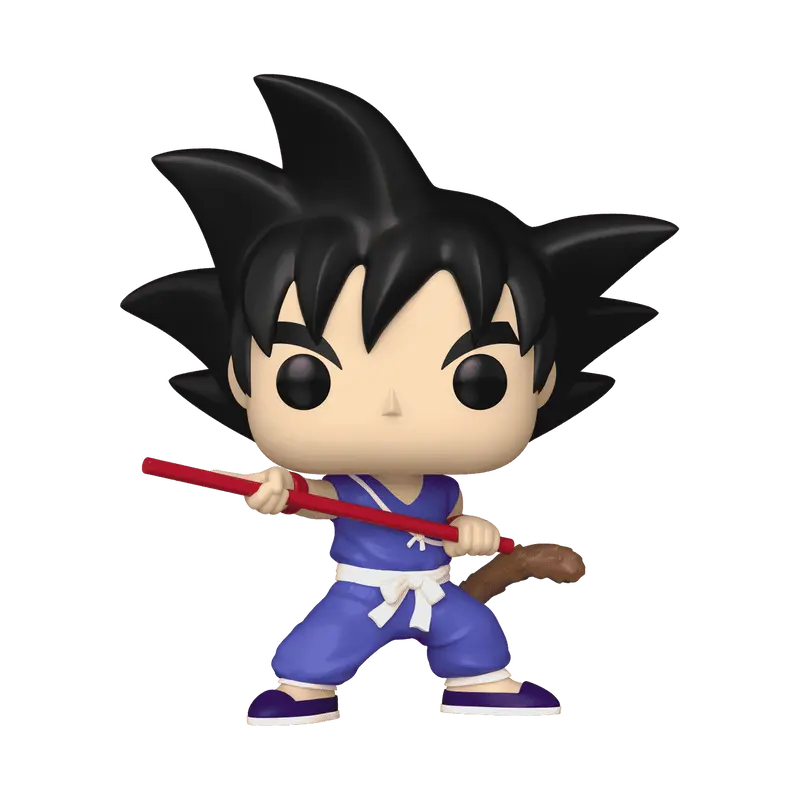 Dragon Ball Goku with Nyoibo Glow-in-the-Dark Funko Pop! Vinyl Figure #1922 - AE Exclusive
