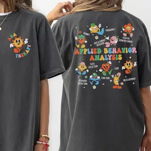 Comfort Colors  Retro ABA TShirt BCBA  RBT TShirt