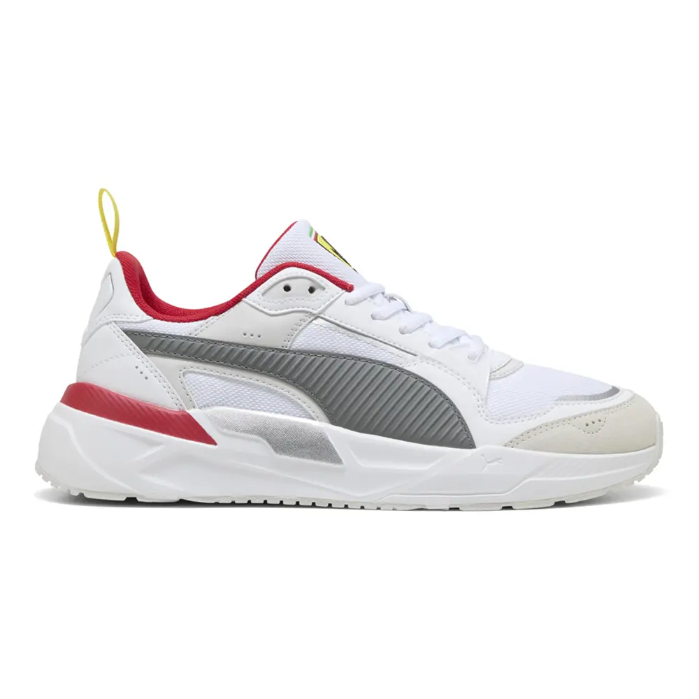 PUMA Mens Scuderia Ferrari Trinity 2 Lace Up Sneakers Shoes Casual - White PUMA Mens Scuderia Ferrari Trinity 2 Lace Up Sneakers Shoes Casual - White