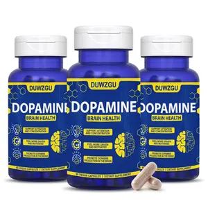 Dopamine Brain Supplement with L-Tyrosine for Focus Mental Drive Supports Mental Energy Neurotransmitter B Vitamins Supplement