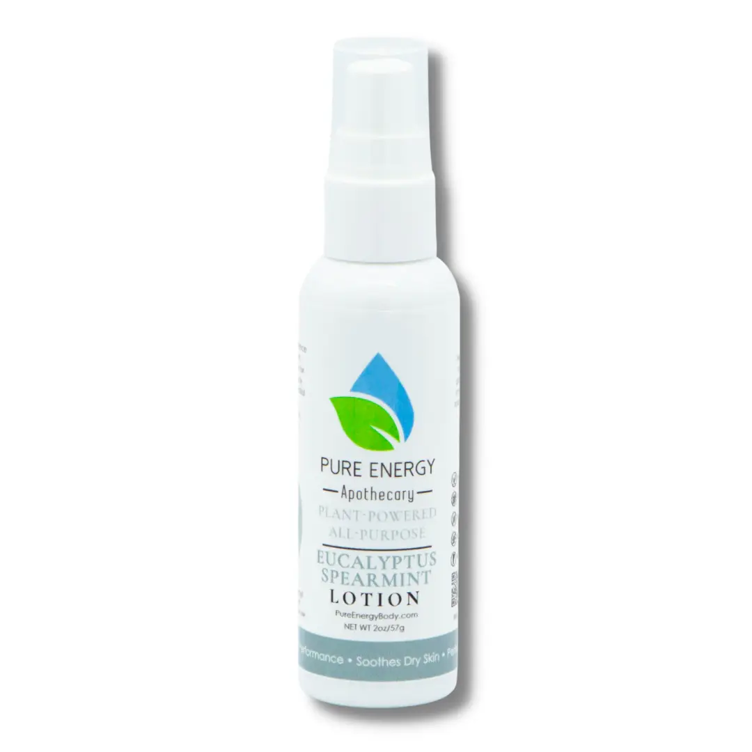 Natural All Purpose Lotion 2 oz (Eucalyptus & Spearmint) Natural All Purpose Lotion 2 oz (Eucalyptus & Spearmint)
